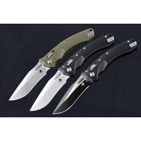 Microtech M390MK axis big folding knife with G10 handle UD407820